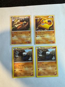 Pokémon TCG Card Lot of 4