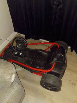 Electric drifting go-kart