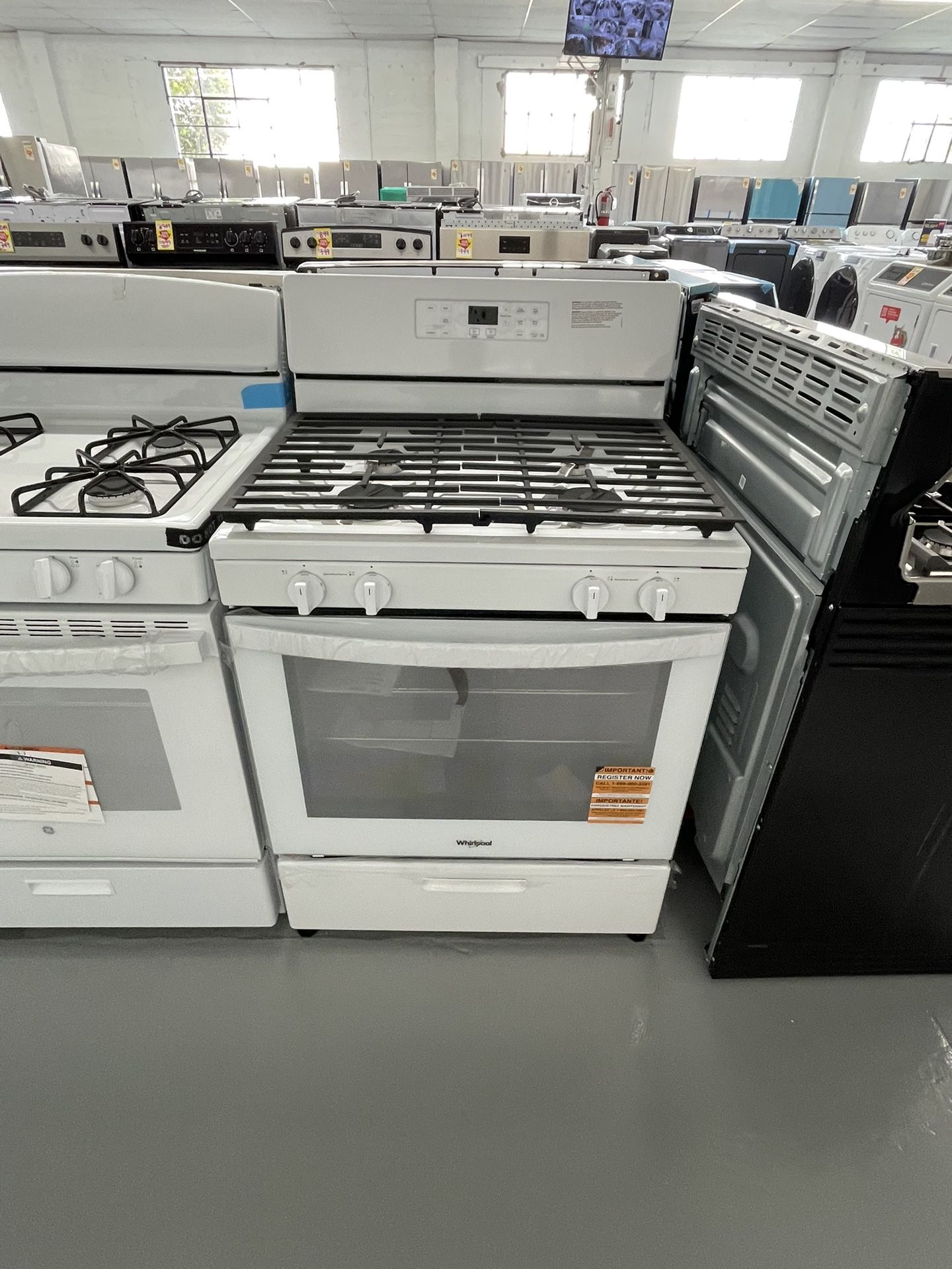 Whirlpool 30” Gas Range