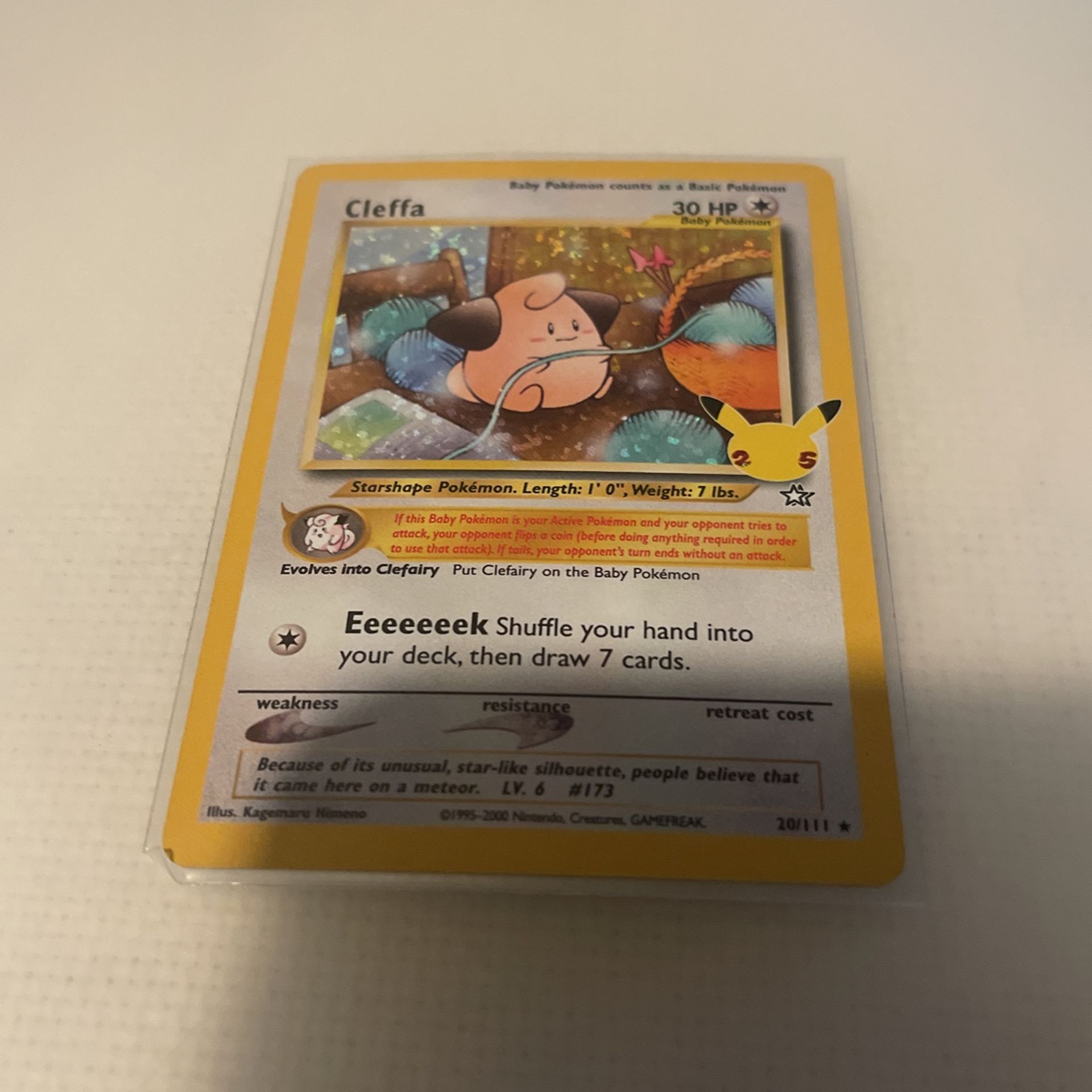 Pokémon Celebration Cleffa 20/111