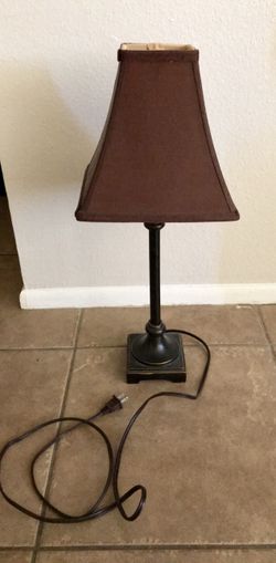 Brown lamp