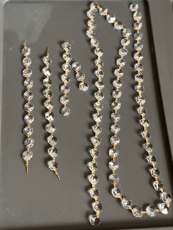 Swarovski Spectra Crystal Octagon Bead Garland Chain 14mm NEW Chandelier Parts