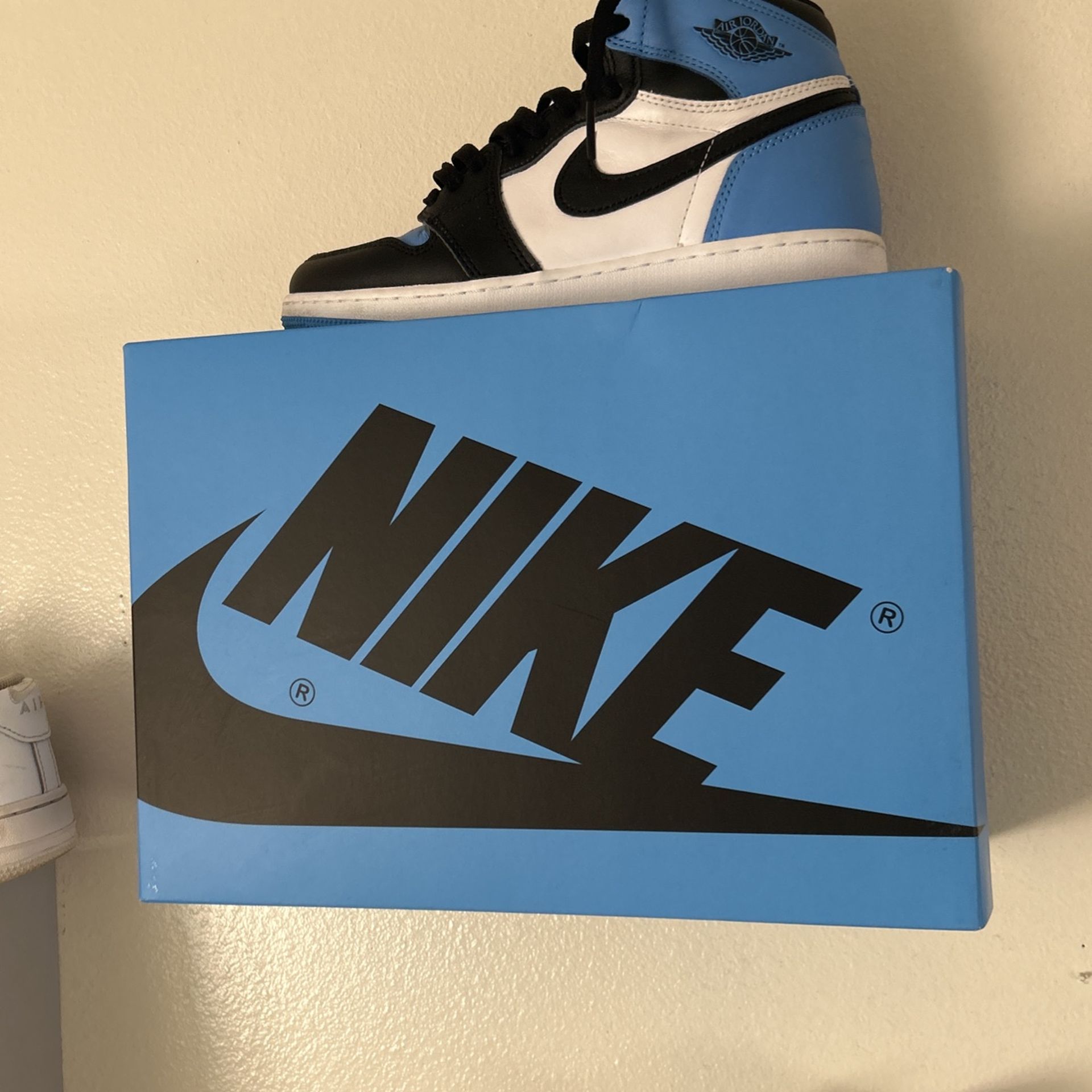 Jordan 1 University Blue Toe