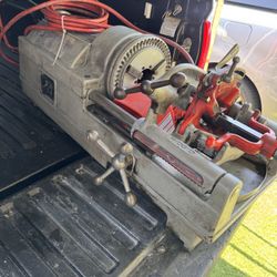 2” Ridgid Pipe Threading Machine Good Condition.. Threader Pipe Machine 