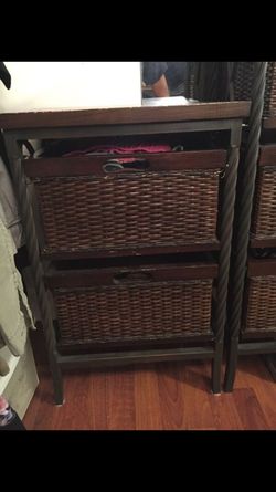 2 drawer storage unit