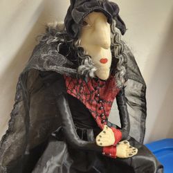 Halloween Witch Lace Gothic Vampire