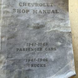 Original Chevy Shop Manual 