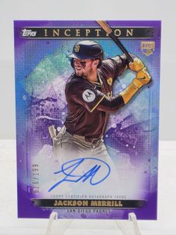 Jackson Merrill Topps Inception RC Auto /199
