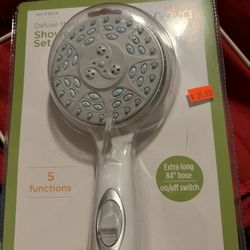 Shower Head With Extra Long Hose 