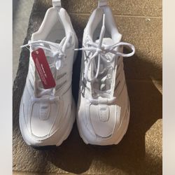 Reebok 3D Lite  Woman   Shoes Size 9 1/2 Med White Grey  New