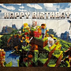 Minecraft Birthday Decorations
