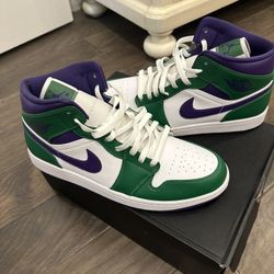 Jordan 1 Mid Incredible Hulk Size 12