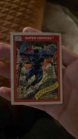 Black panther card worth 150