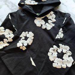 Denim Tear Black Hoodie