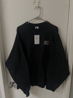 Stussy X Nike Black Sweatshirt 