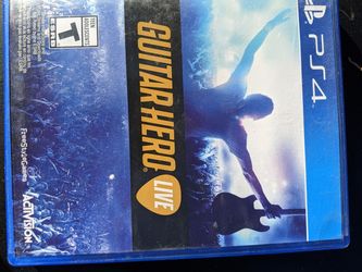 Ps4 guitar hero game only