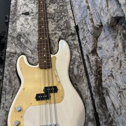 Fender USA Mod Shop Custom Precision Bass Guitar Left Handed