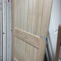 36x80 Wood Door Slab 