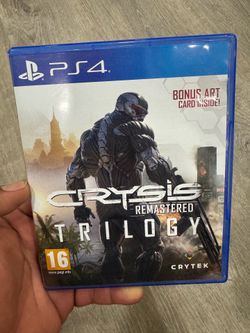 Sony PS4 Playstation 4 Crysis Trilogy Remastered Video Game w/Case