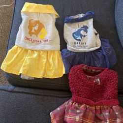 Size Small Disney Dog Dresses 