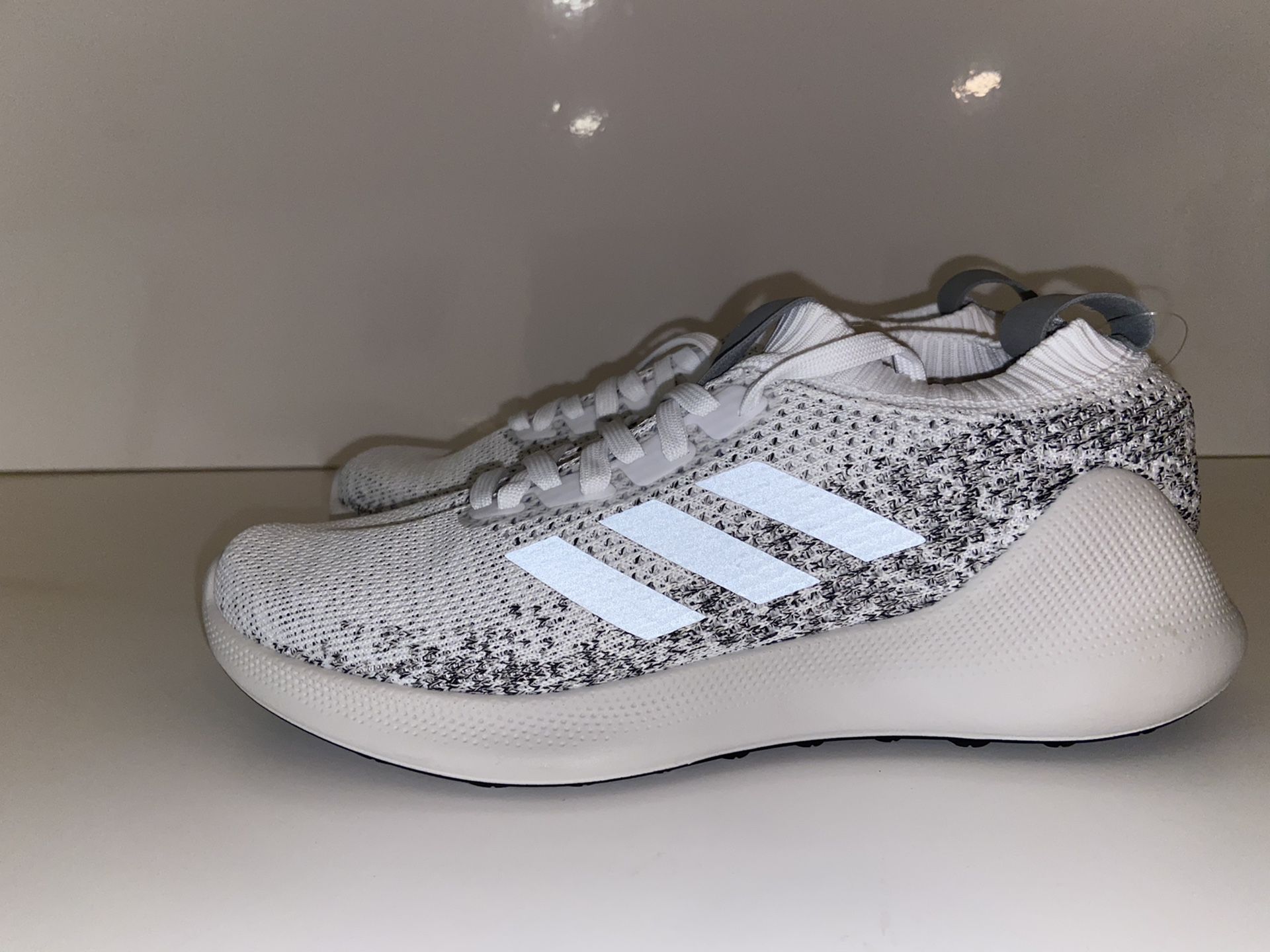 Adidas purebounce+ Mens Running Shoe Size 8 Brand New White/Grey