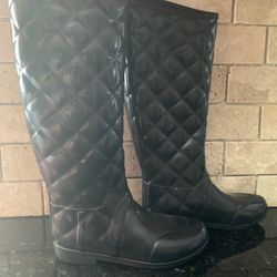 HUNTER Quilt Tall Rain Boots