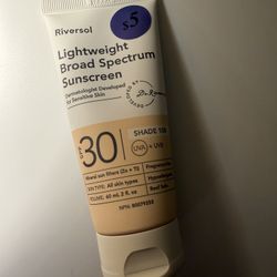Tinted Sunscreen