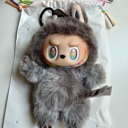 POP MART LABUBU THE MONSTERS BIG INTO ENERGY SERIES ID (SECRET VERSION) VINYL PLUSH PENDANT.