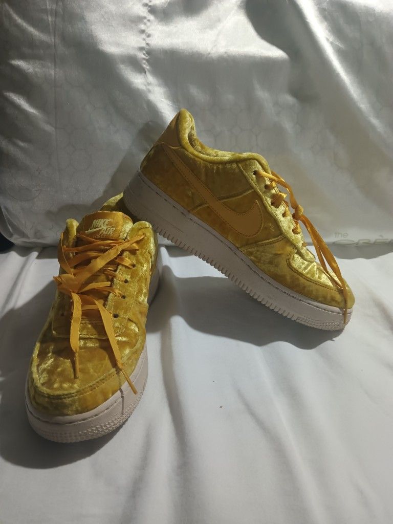 Rare Mineral Gold Air Force Ones 