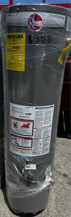Rheem water heater 29 gallon