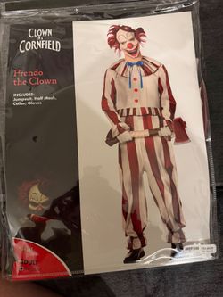 Clown in a Cornfield Frendo the Clown Costume