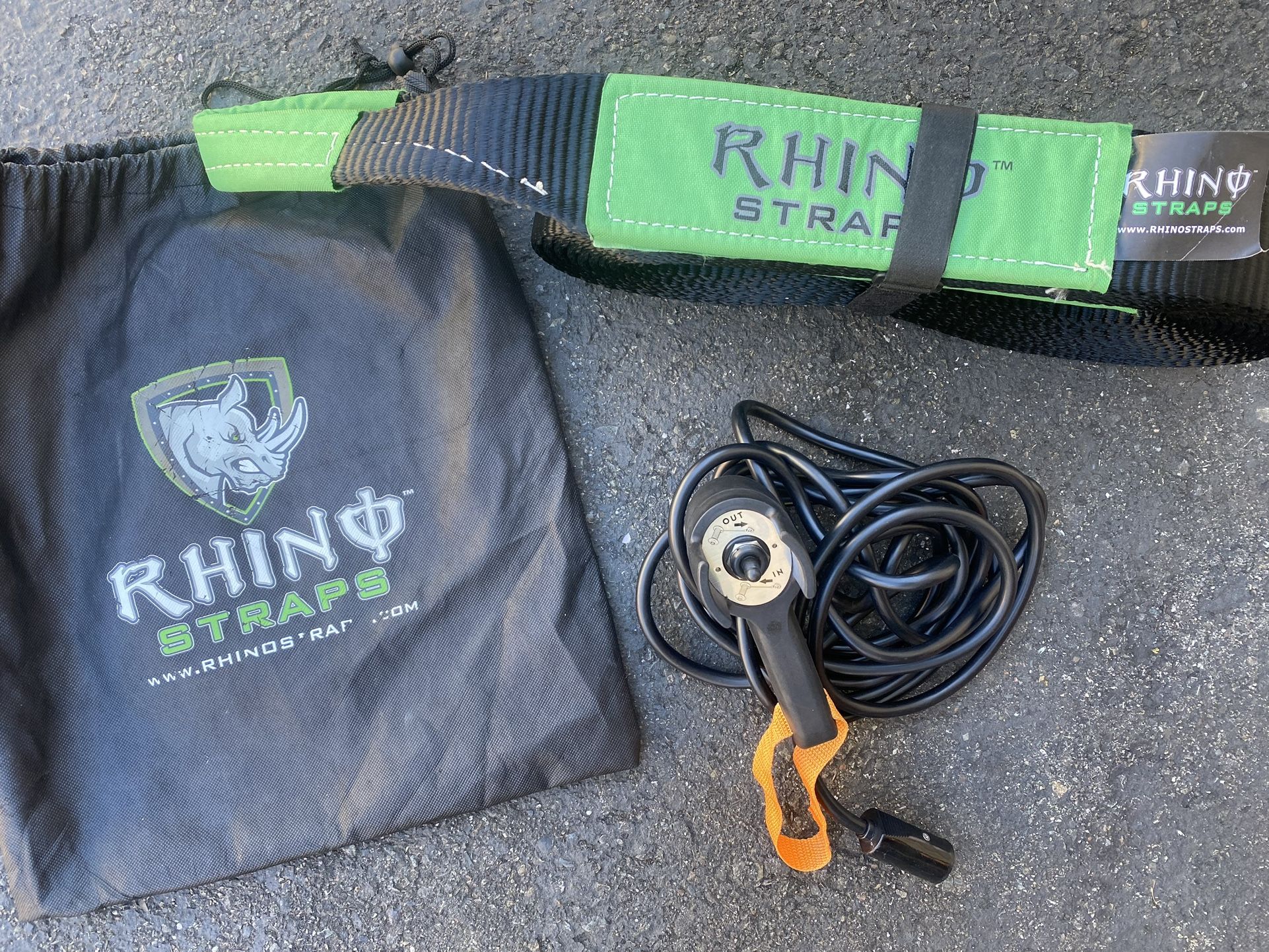 Rhino Strap and Winch Remote