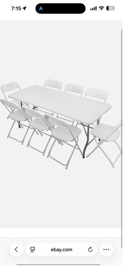 Chairs, tables