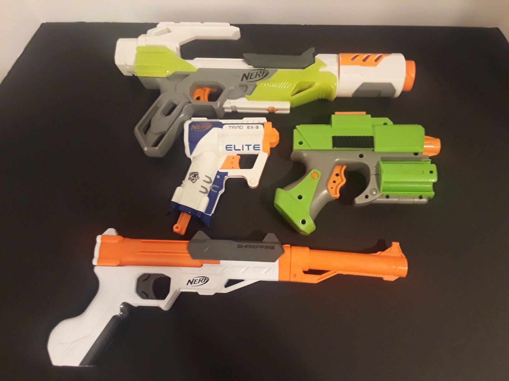 Nerf Gun Mixed Lot 4 pcs