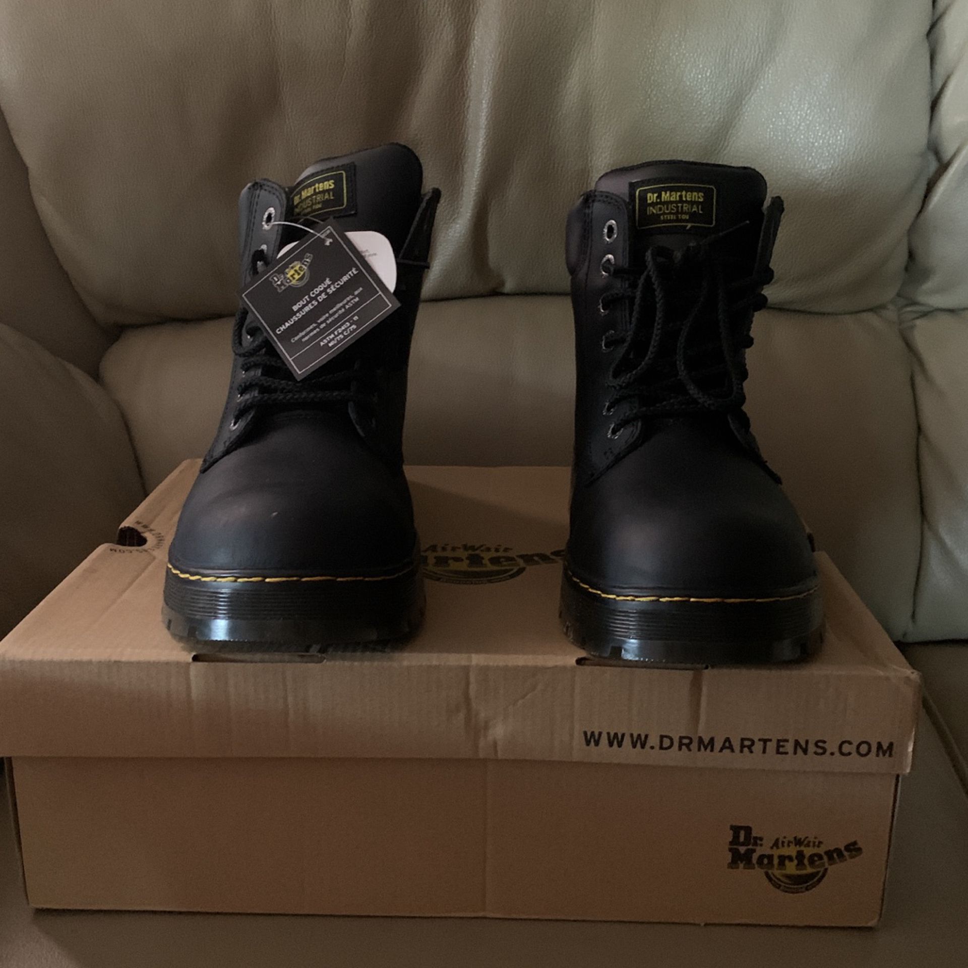 Dr. Martens Steel Toed Work Boots