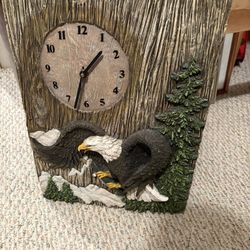 Eagle Clock ... It Keeps Great Time