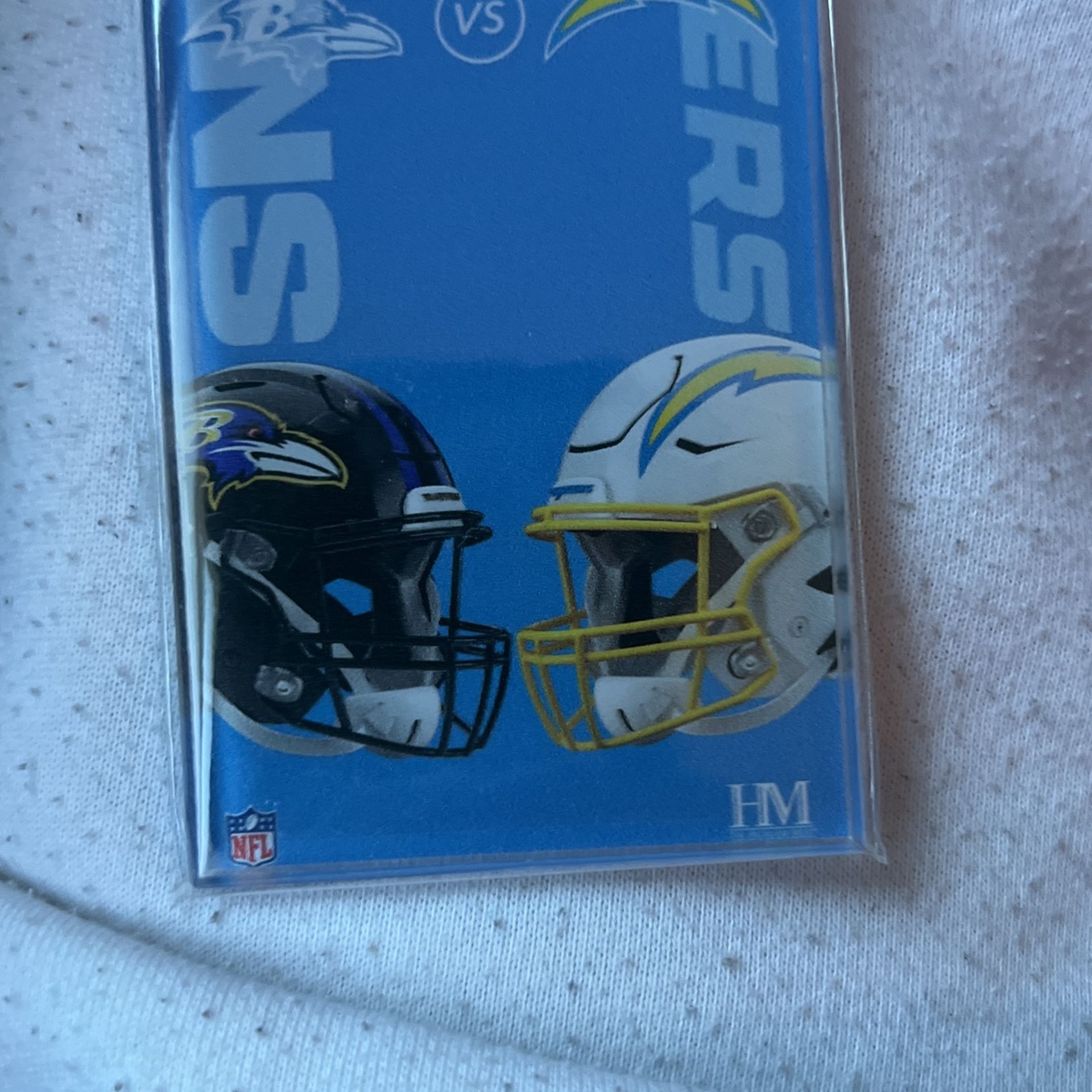 Comemerative Game Day Ticket