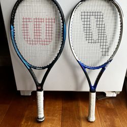 Wilson & Prince Tennis Rackets