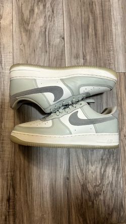 Green Nike Air Force 1s