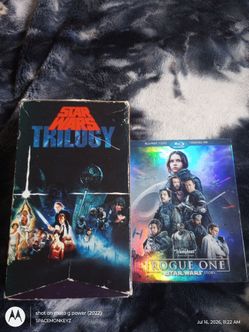 Star Wars OT VHS & Rogue One DVD
