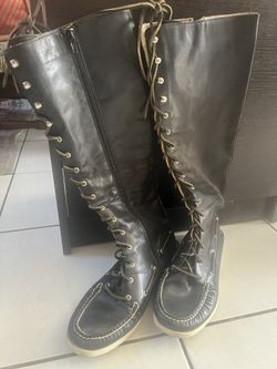 Sperry Topsider tall knee-high boots