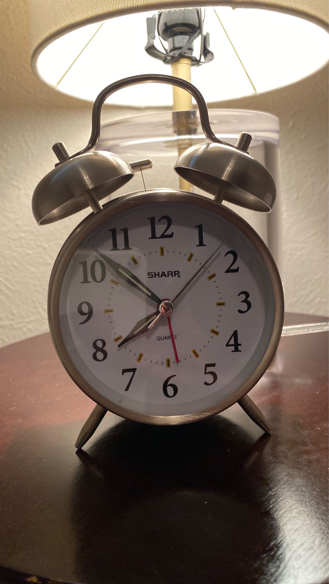 Sharp Twin Bell alarm clocks