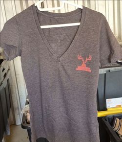 Women Tequila  Cazadores Log Gray T-shirt Size Small A006