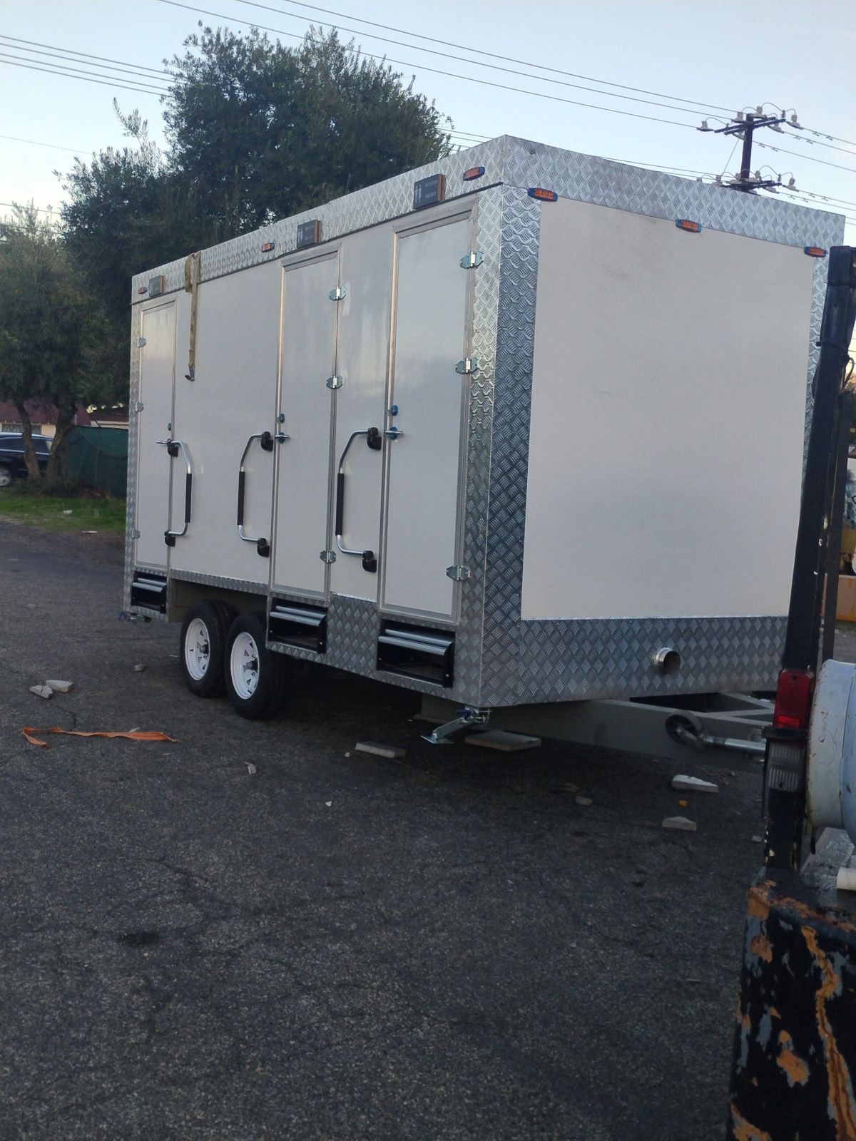 3 Stall Restroom Trailer 
