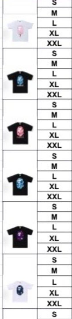 Bape shirts