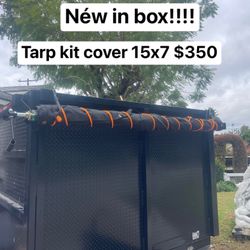 Dump Trailer Tarp Kit Cover 15x7 $350 Delivery Available