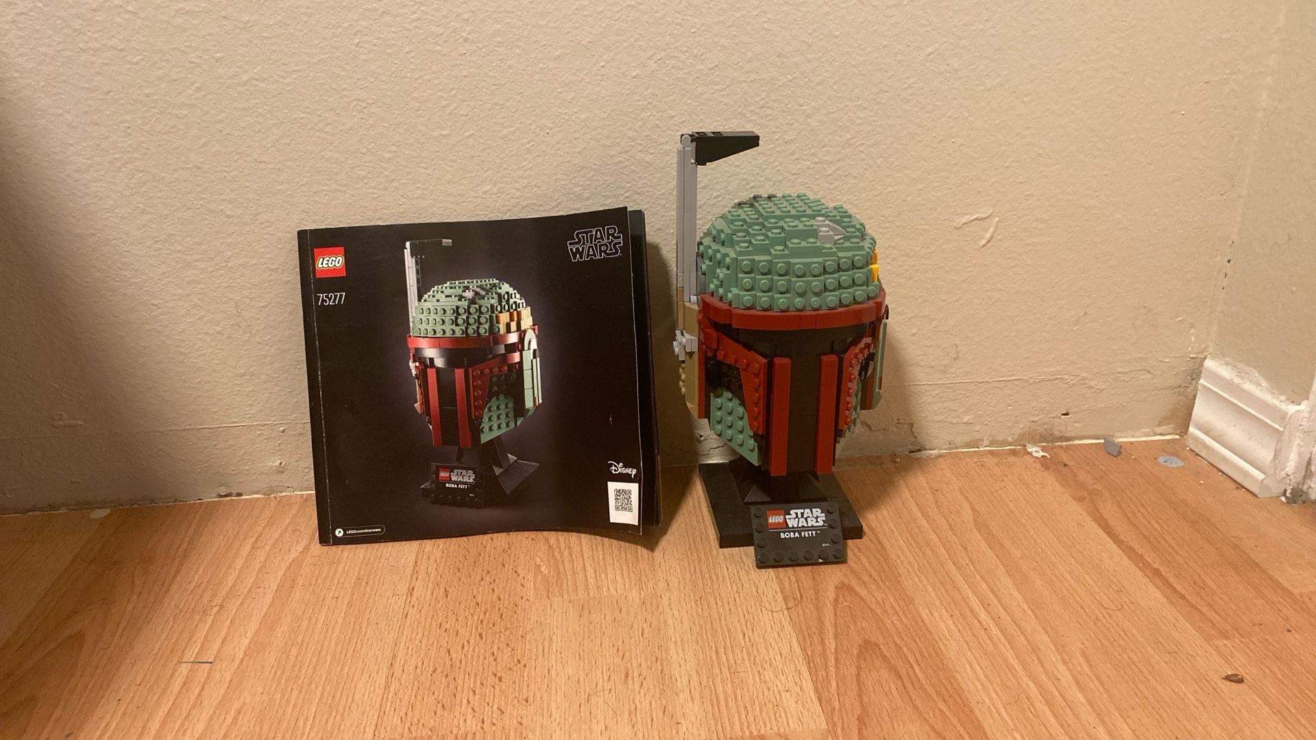Lego Star Wars, Boba Fett helmet with instructions