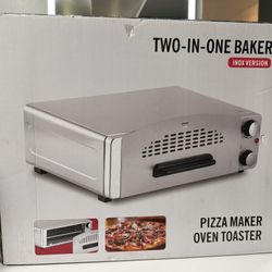 2 in 1 electric oven (Pizza Maker and Toaster Oven
