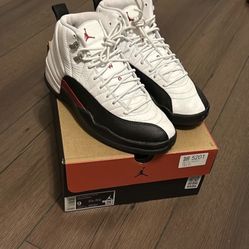 Jordan 12 taxi flip