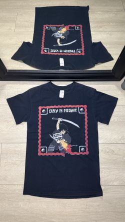 Y2K 2000s Day N Night Samurai & Dragon Festival Promo Shirt